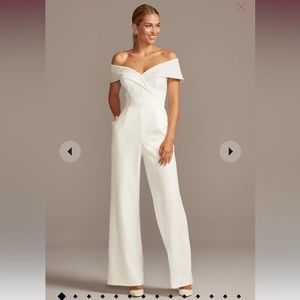 COPY - Xscape Off The Shoulder Jumpsuit
